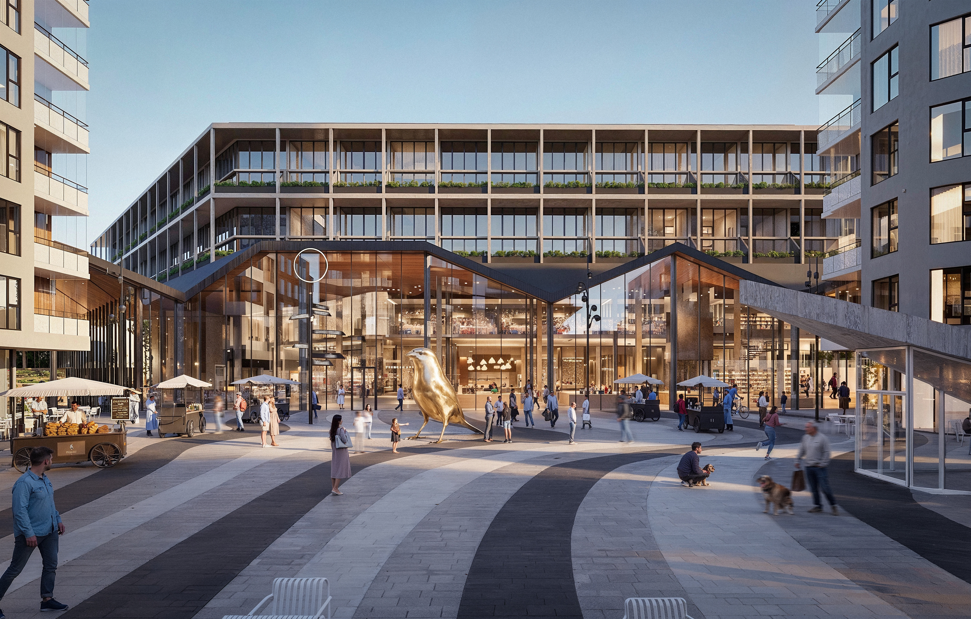 New and Modern Central Market