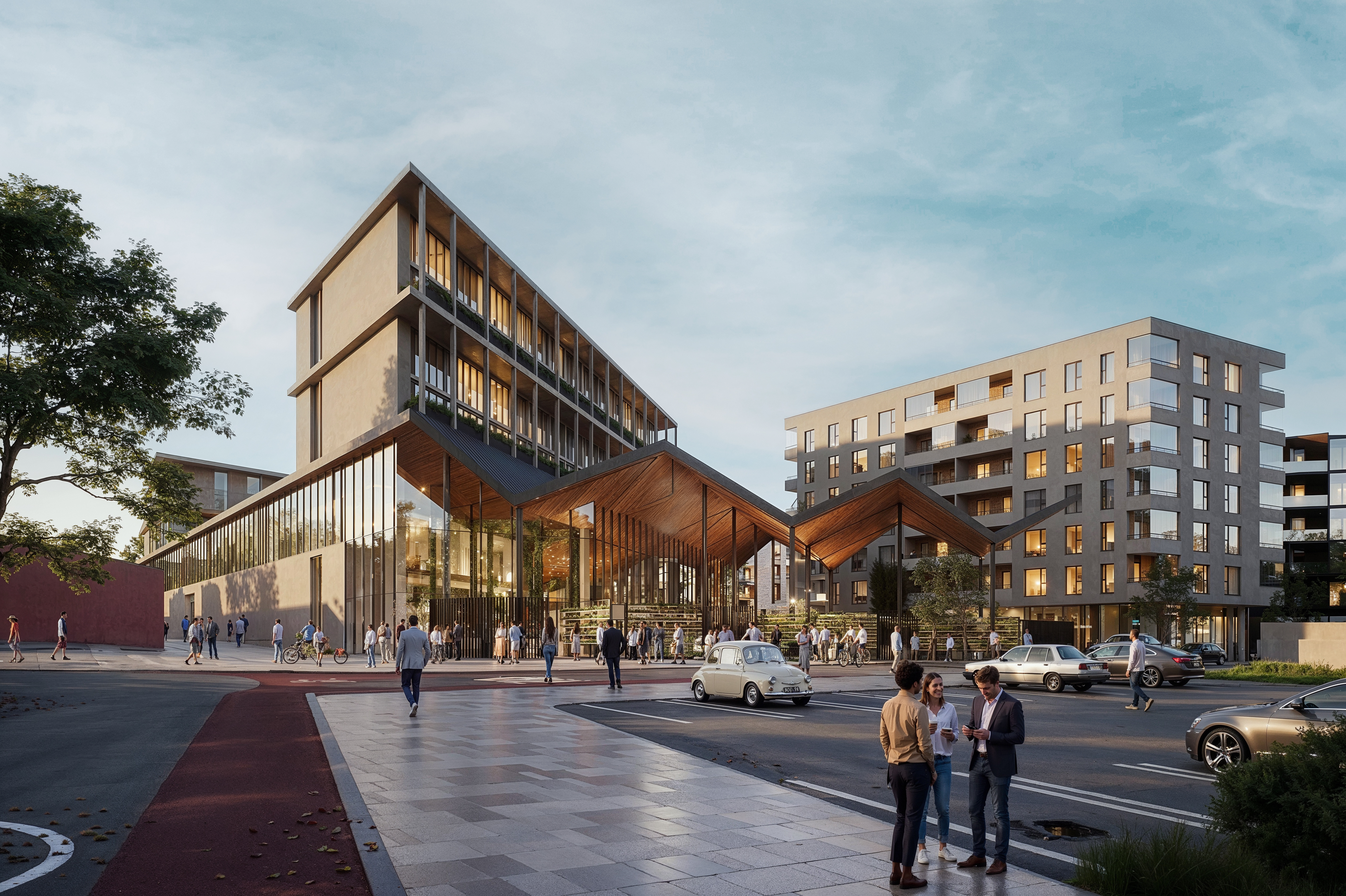 New and Modern Central Market